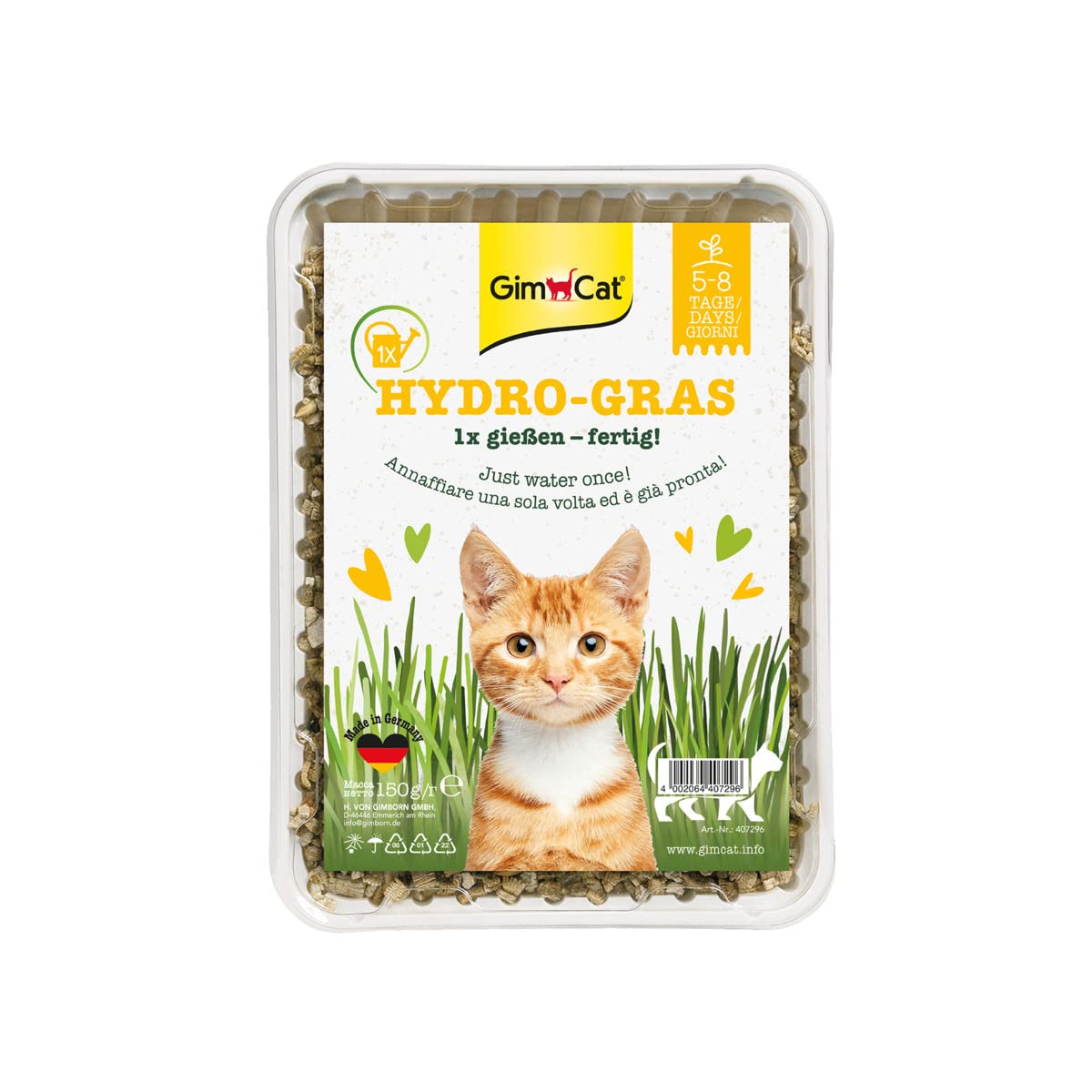 gimcat-hydro-gras-katzengras-1-schale-150-g image 7
