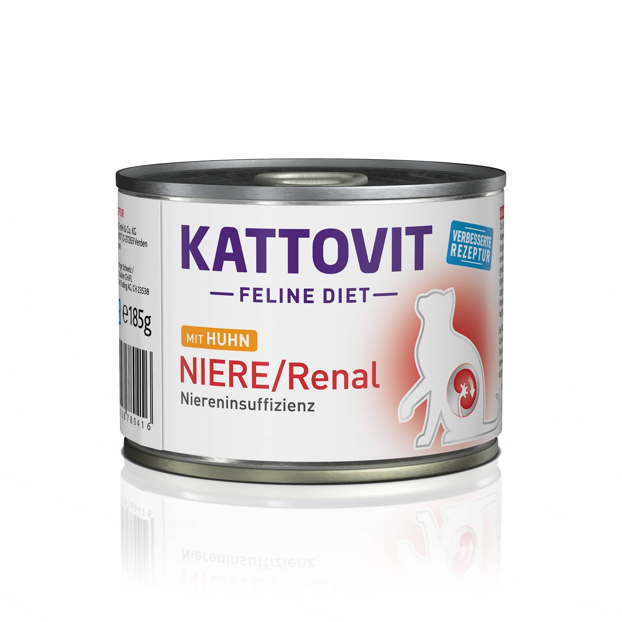 kattovit-niere-renal-nassfutter-huhn-dose-12-x-185g image 2