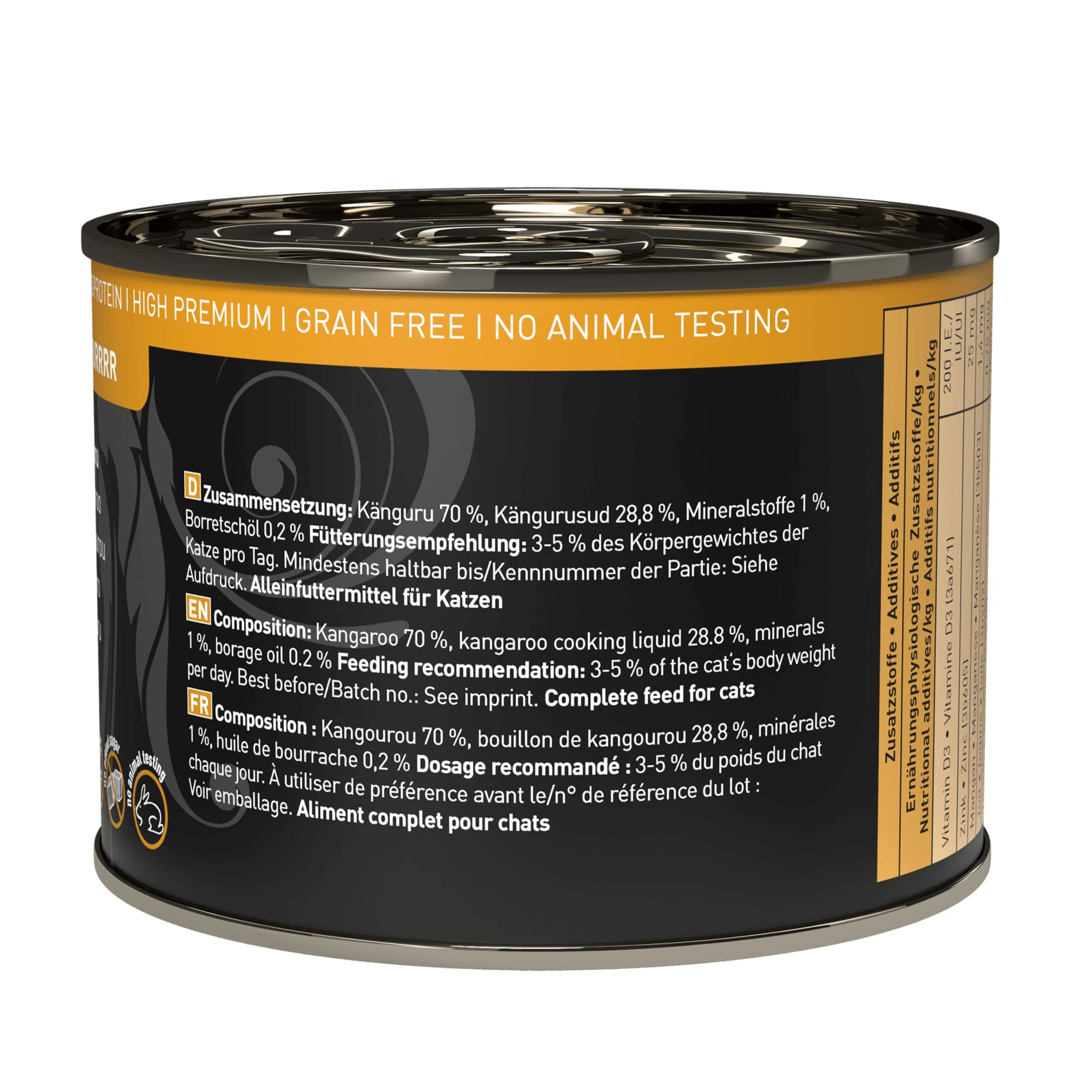 catz-finefood-purrrr-n-107-k-nguru-monoprotein-nassfutter-f-r-katzen-6-x-200-g-d image 2