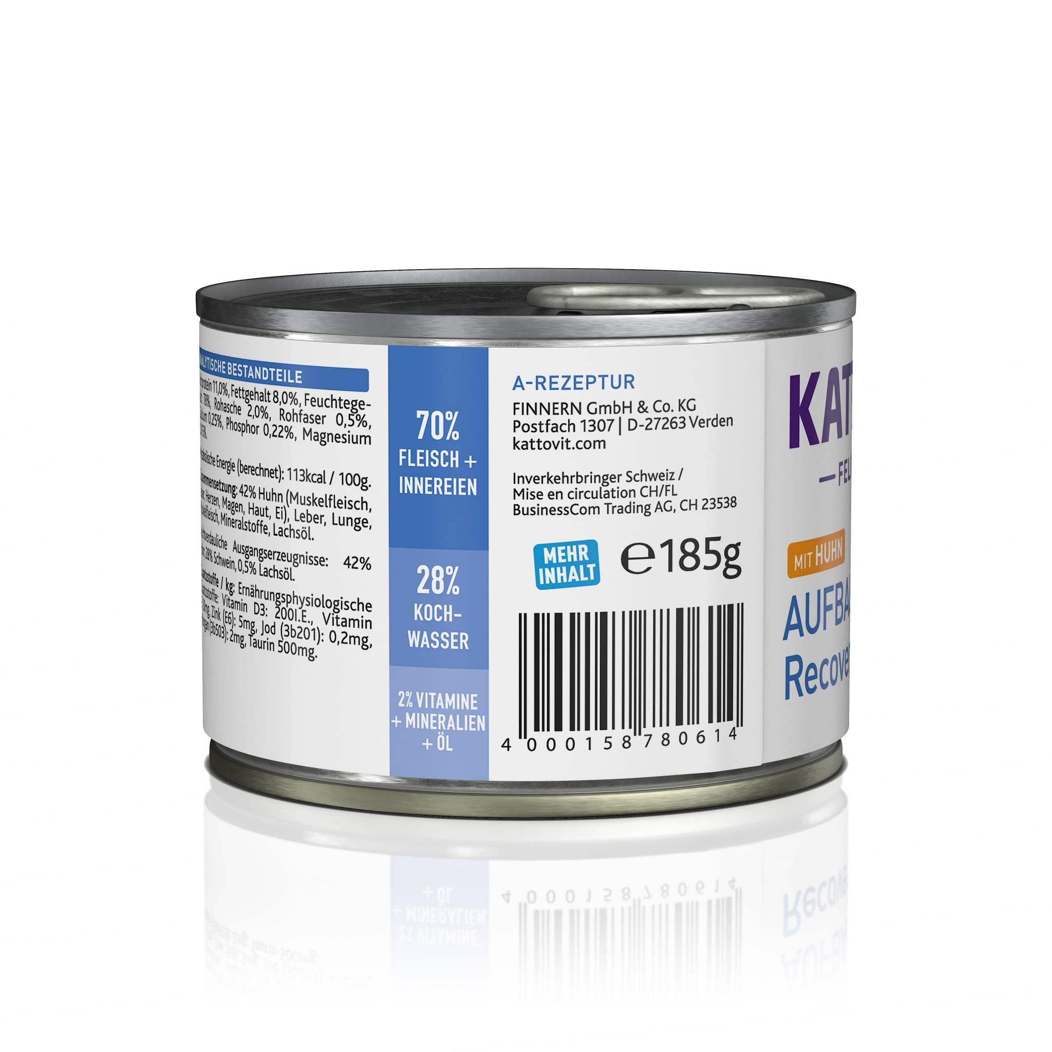 kattovit-aufbaukur-huhn-nassfutter-dose-12-x-185g-recovery image 7
