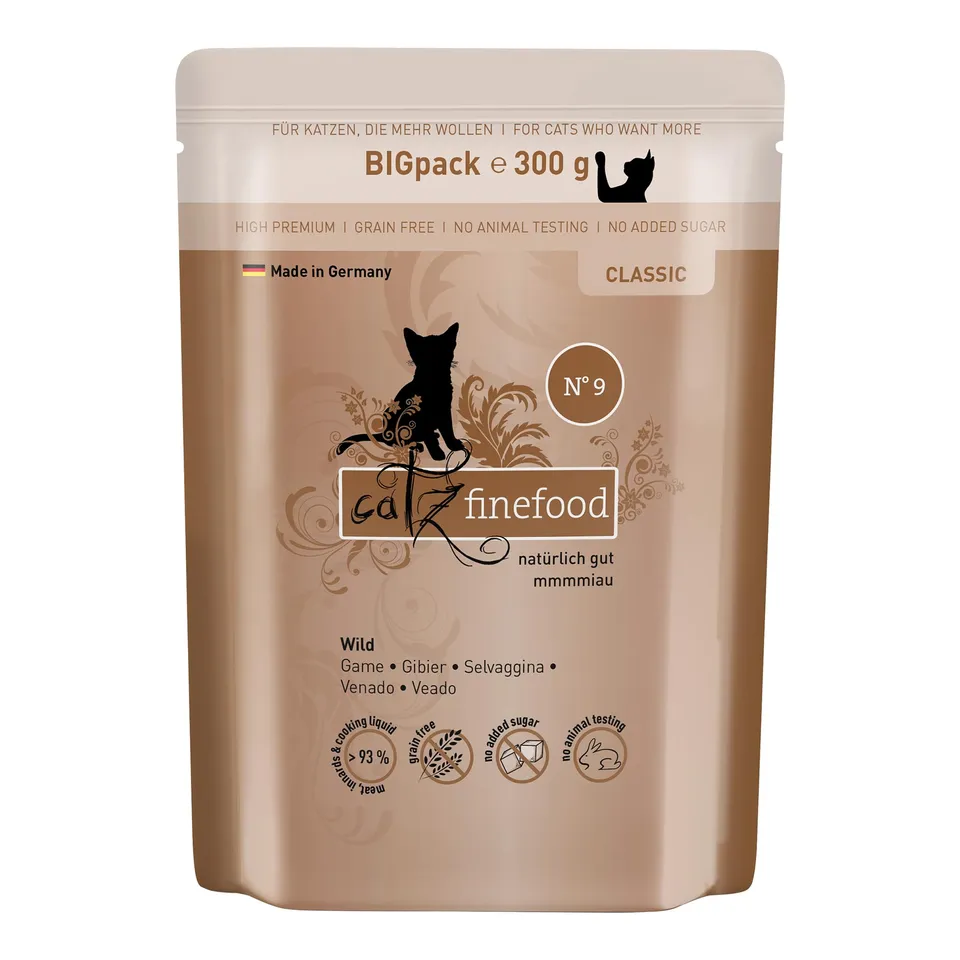 catz-finefood-classic-n-9-wild-nassfutter-f-r-katzen-6-x-300-g-beutel image 1