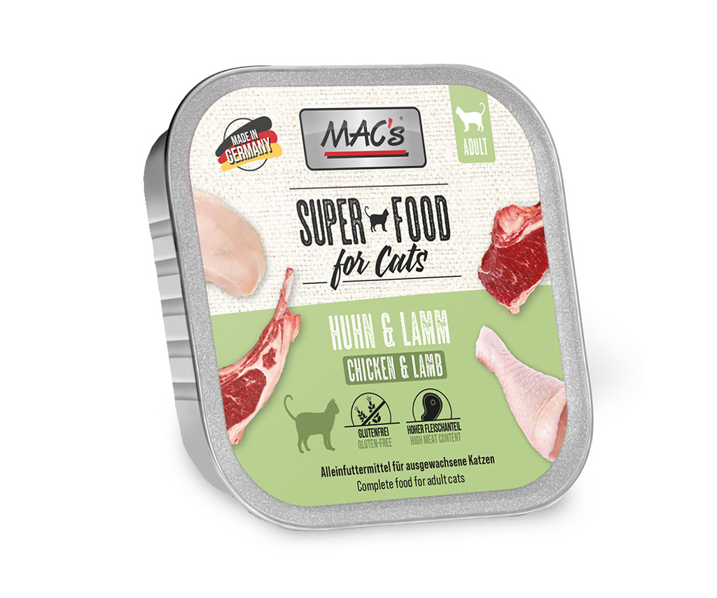 mac-s-cat-schale-huhn-lamm-nassfutter-100g-getreidefrei image 1