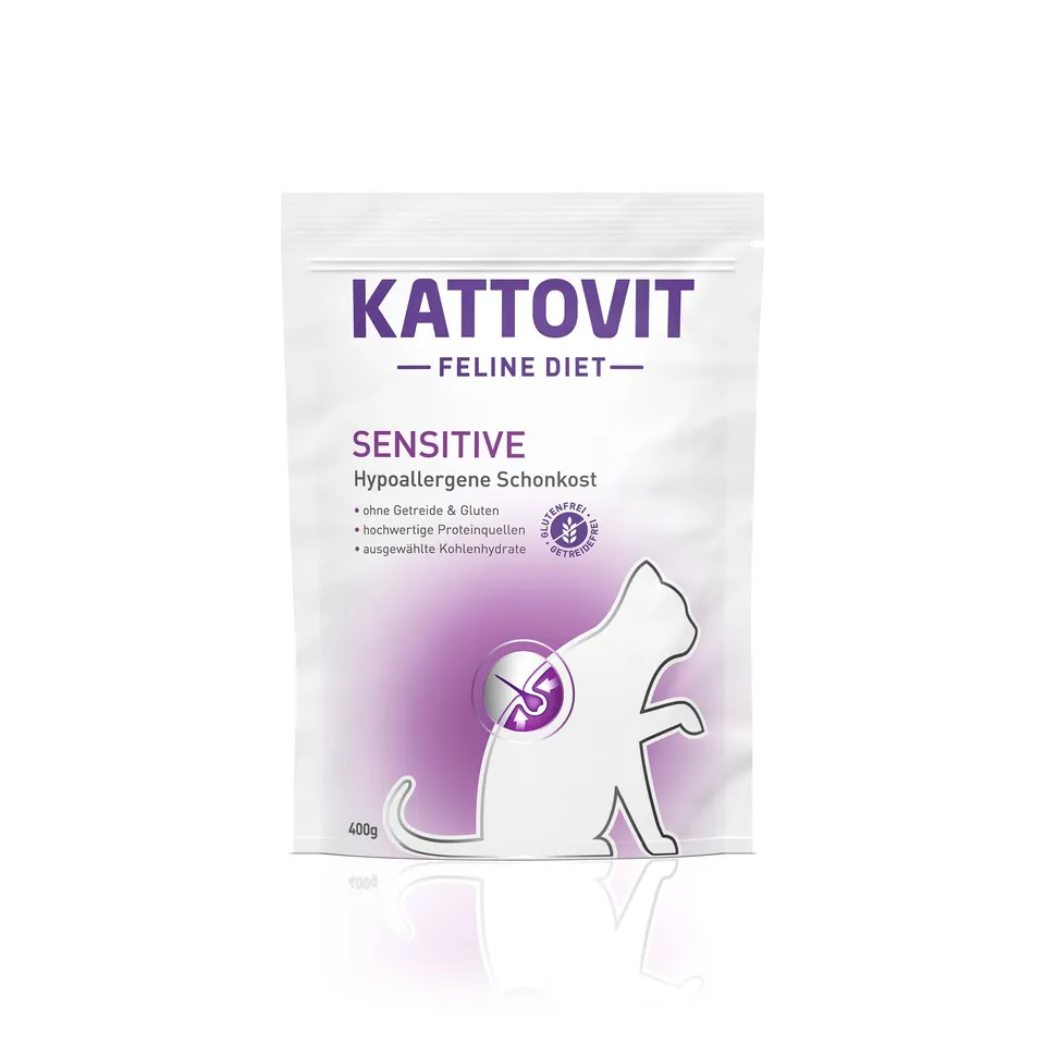 kattovit-sensitive-trockenfutter-beutel-400g image 1