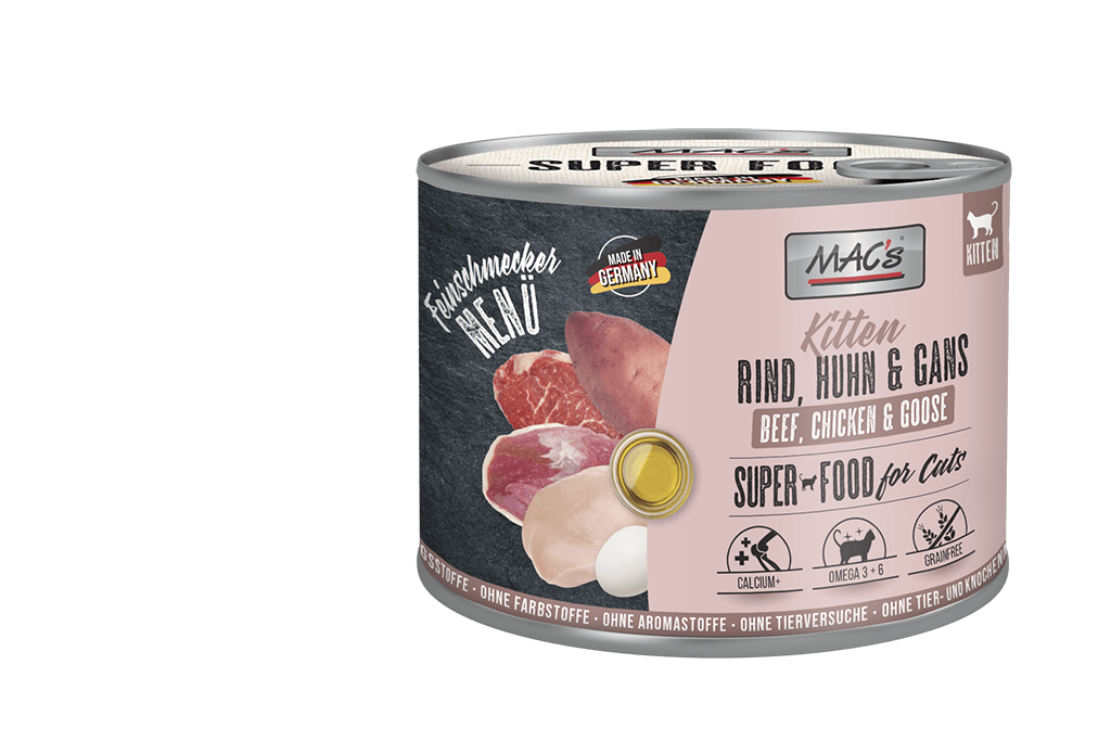 mac-s-cat-feinschmecker-kitten-rind-huhn-gans-200g image 1