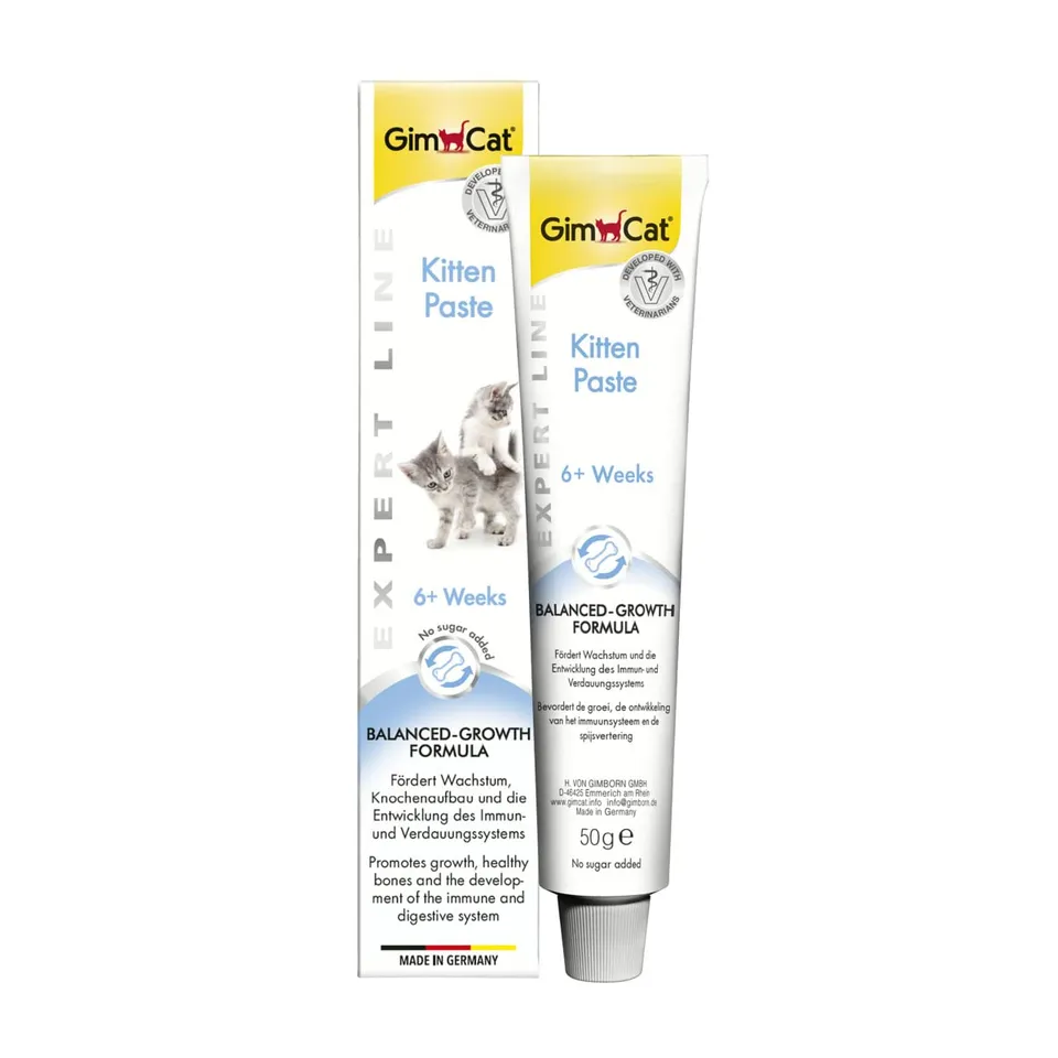 gimcat-expert-line-kitten-paste-funktionaler-katzensnack-f-r-junge-katzen-1-x-50 image 1