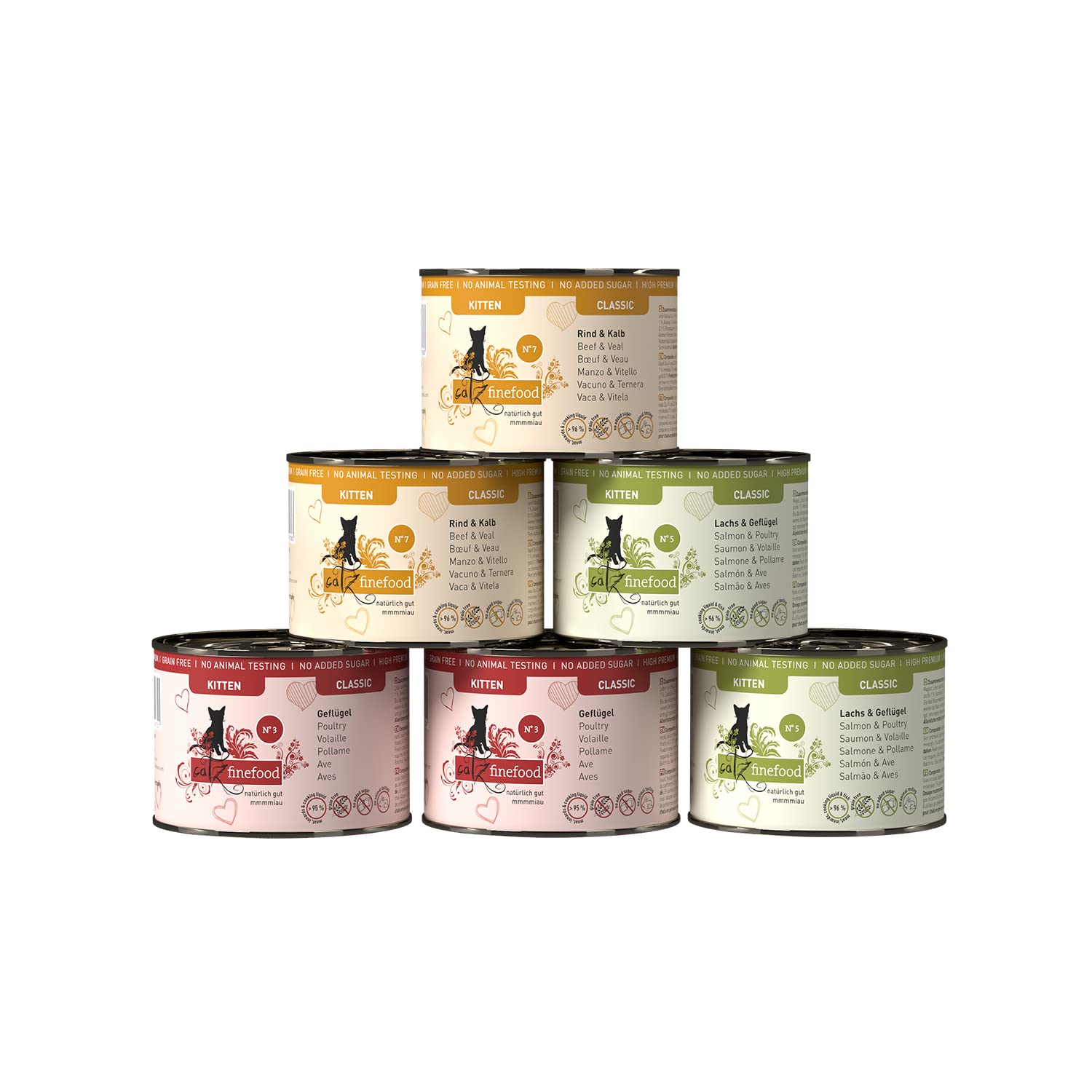 catz-finefood-kitten-n-5-lachs-und-gefl-gel-katzen-nassfutter-16-x-85-g-beutel image 7
