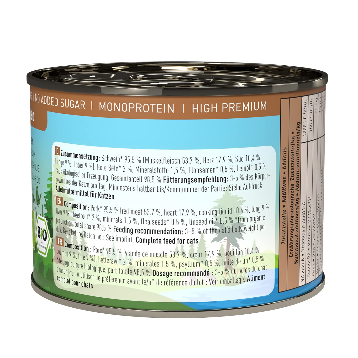 catz-finefood-bio-n-509-katzennassfutter-schwein-6-x-200-g image 3