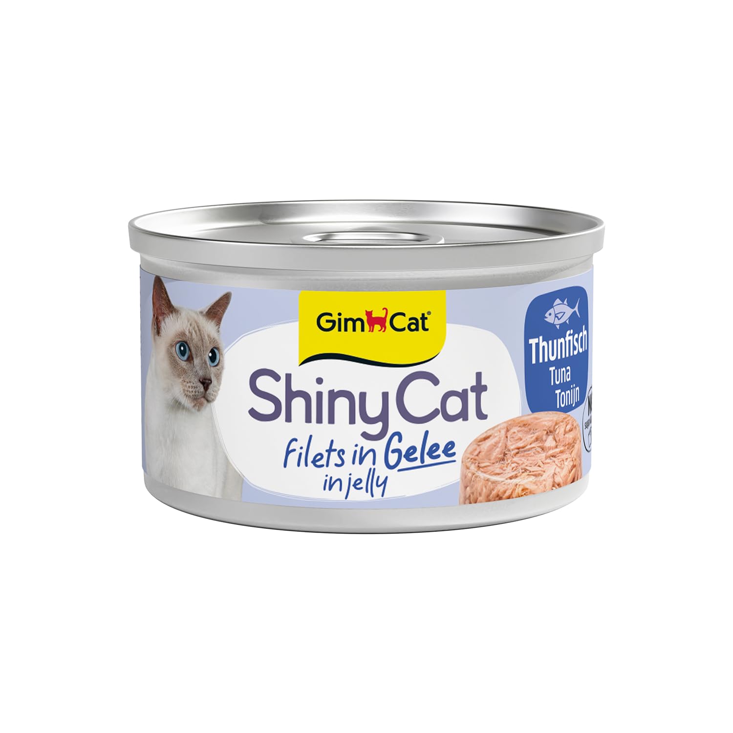 gimcat-shinycat-filet-in-gelee-thunfisch-24-x-70-g-dosen image 1