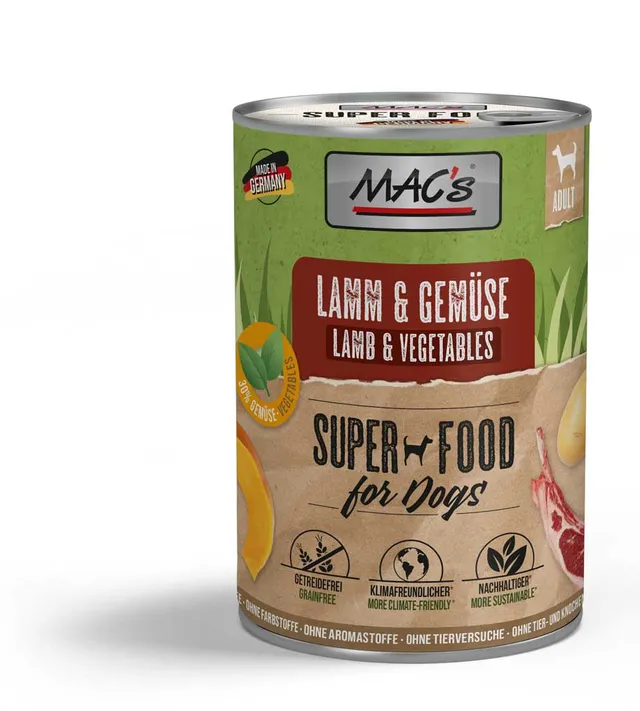 mac-s-dog-nassfutter-lamm-gem-se-400g image 1
