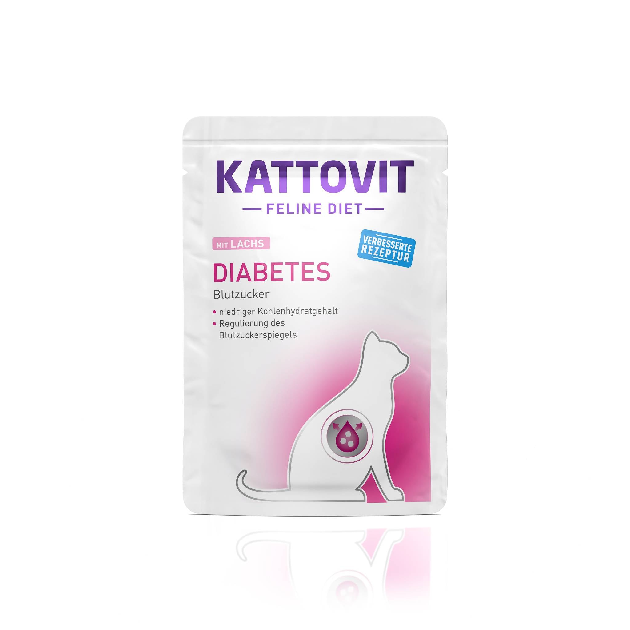 kattovit-diabetes-nassfutter-lachs-frischebeutel-24-x-85g image 2
