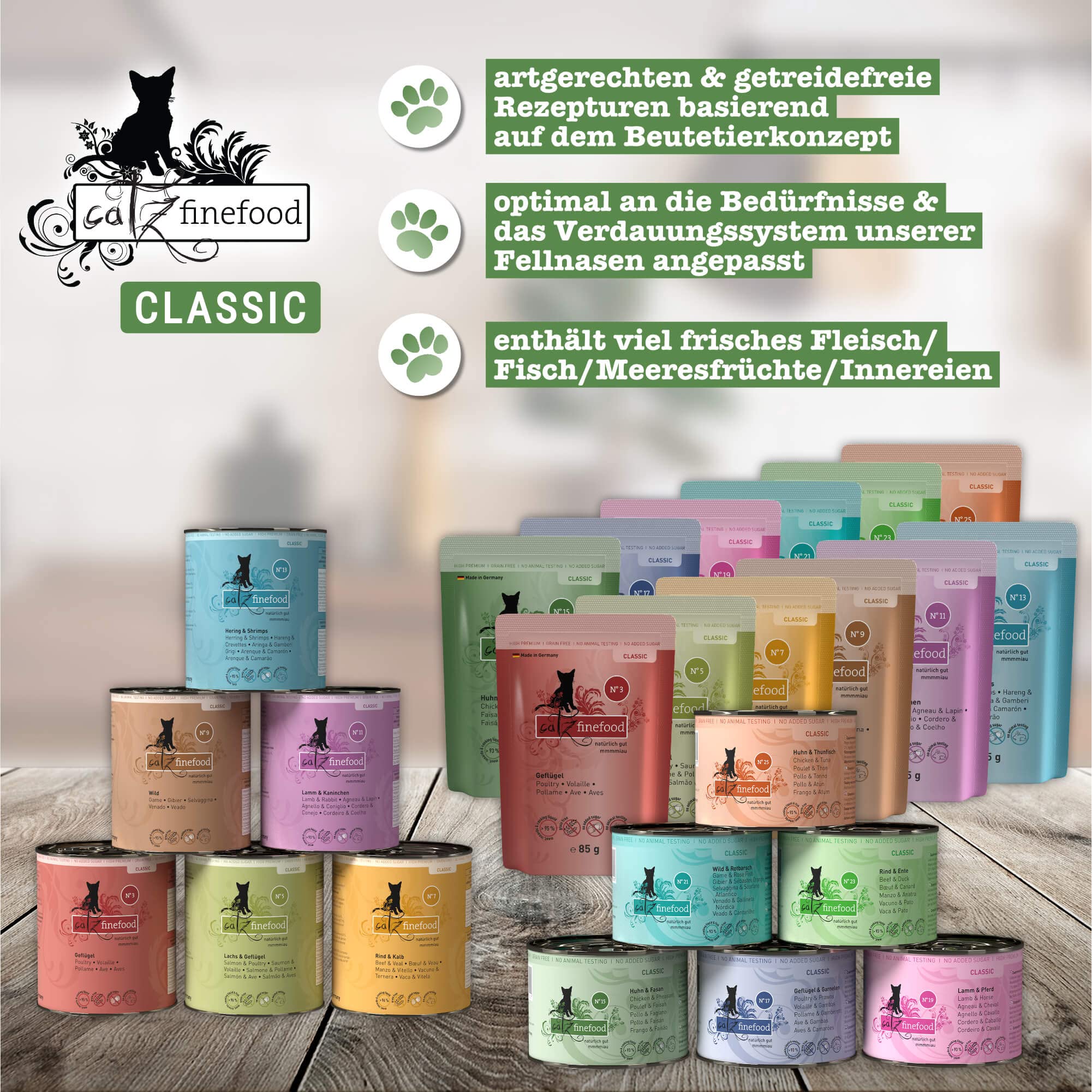 catz-finefood-n-15-huhn-fasan-nassfutter-f-r-katzen-6-x-800g-dosen image 3