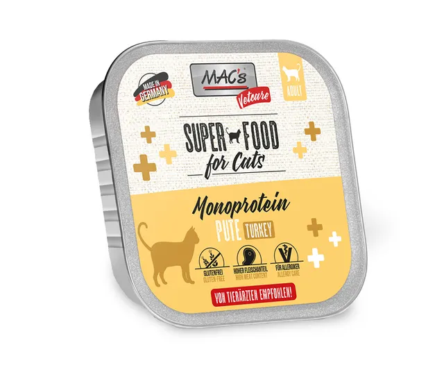 mac-s-cat-vetcare-mono-pute-100g-getreidefreies-katzenfutter image 1