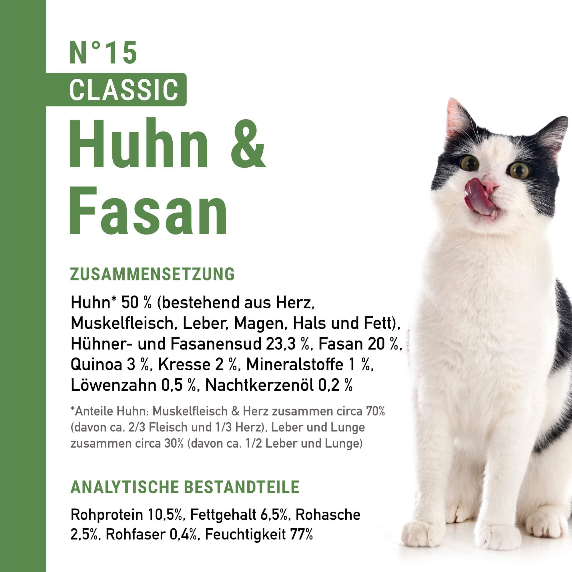 catz-finefood-n-15-huhn-fasan-nassfutter-f-r-katzen-6-x-800g-dosen image 4