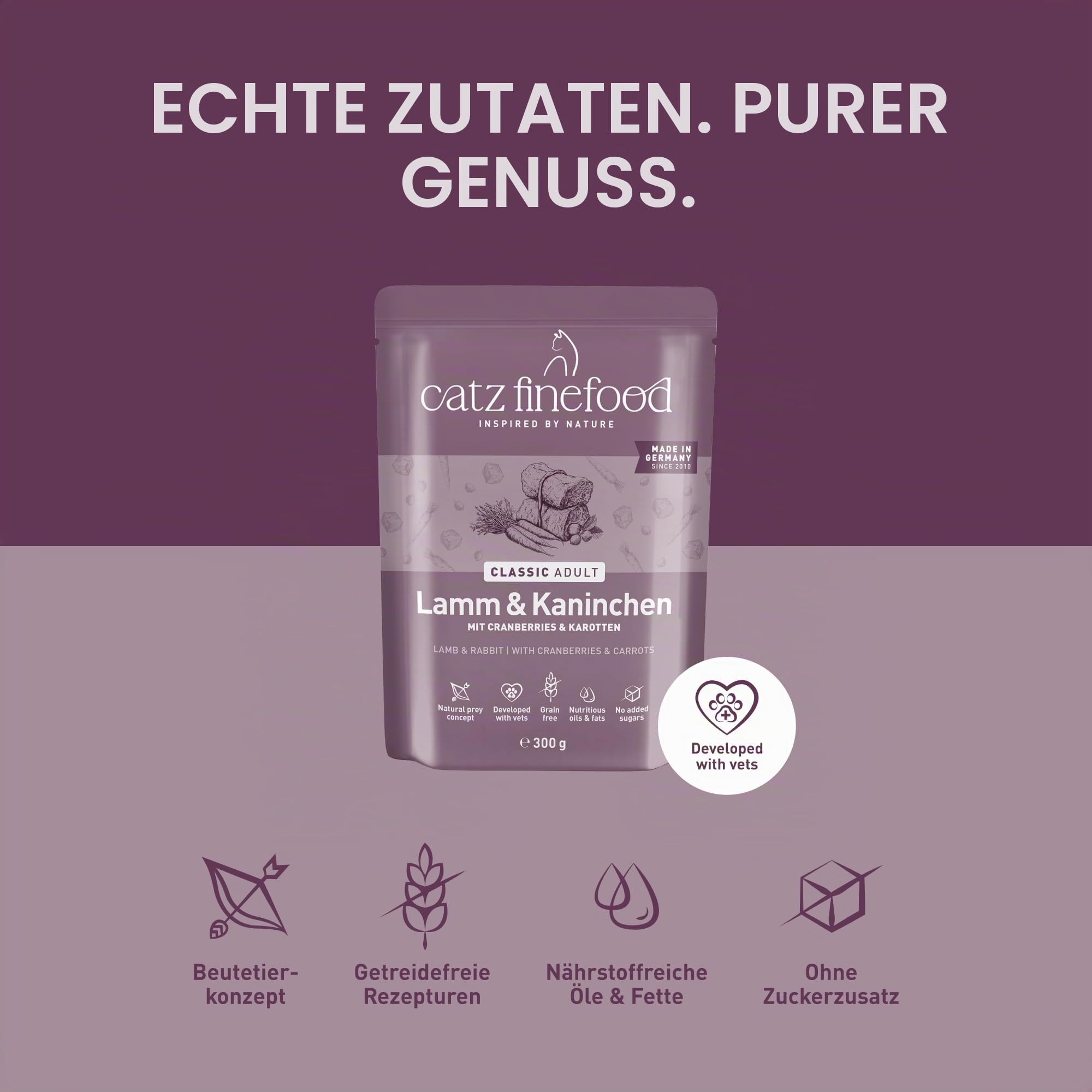 catz-finefood-n-11-lamm-kaninchen-nassfutter-6-x-300-g-beutel image 6