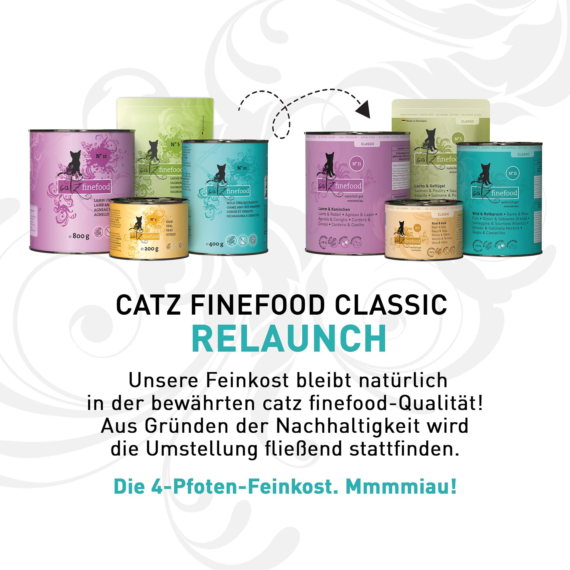 catz-finefood-classic-feinkost-multipack-2-nassfutter-6-x-200-g-dosen-mix image 2