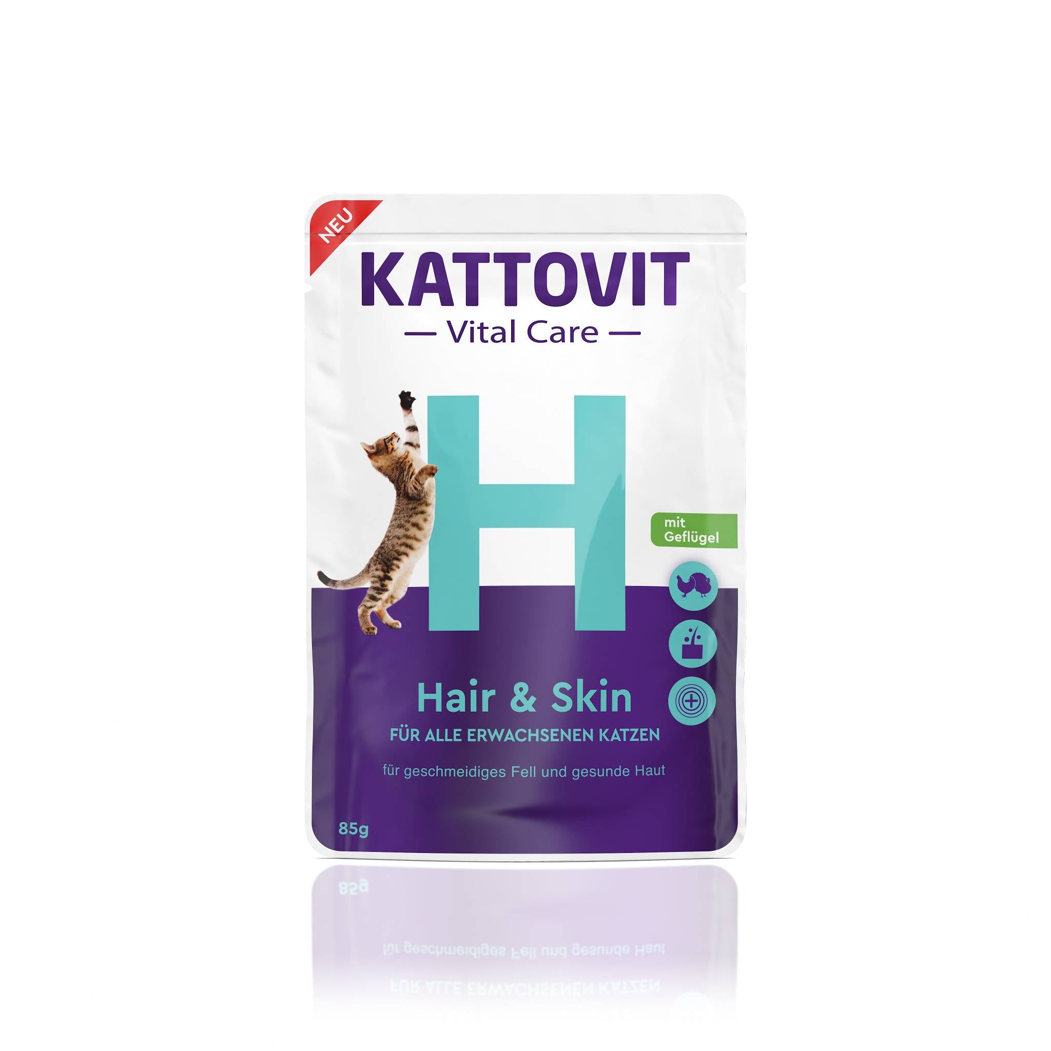 kattovit-hair-skin-nassfutter-frischebeutel-24-x-85g image 2