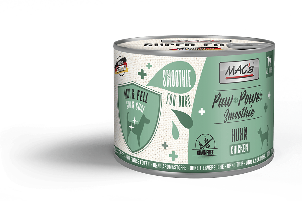mac-s-dog-paw-power-smoothie-huhn-200g-snack-f-r-haut-fell image 1