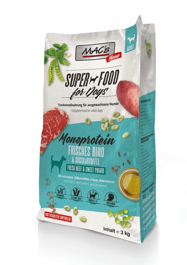 mac-s-dog-mono-frisches-rind-s-kartoffel-trockenfutter-3kg image 1