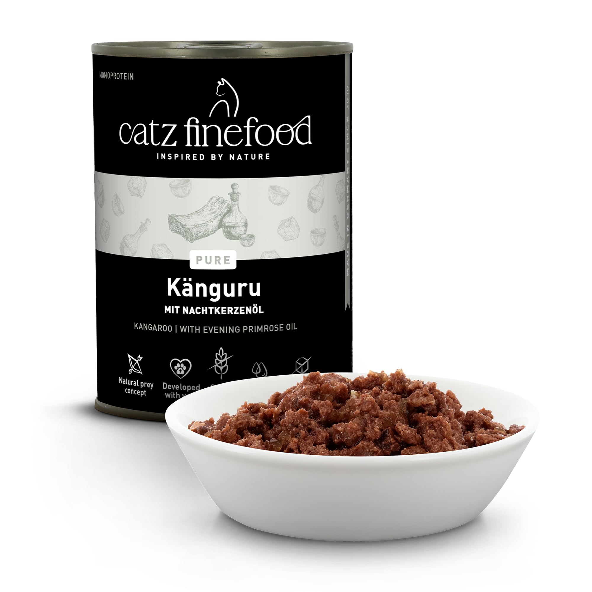 catz-finefood-purrrr-n-107-k-nguru-monoprotein-nassfutter-f-r-katzen-6-x-400-g image 2