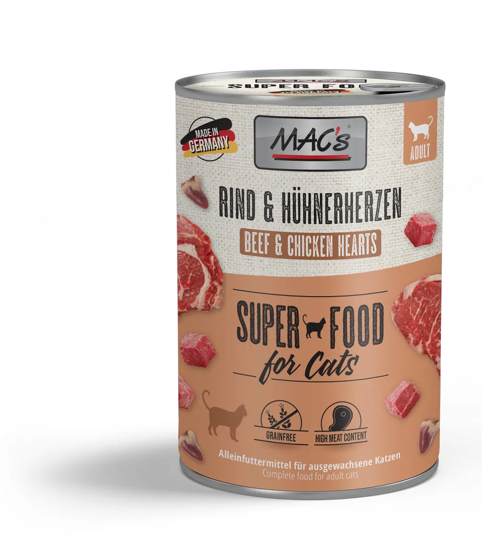mac-s-cat-rind-h-hnerherzen-400g-katzennassfutter image 1