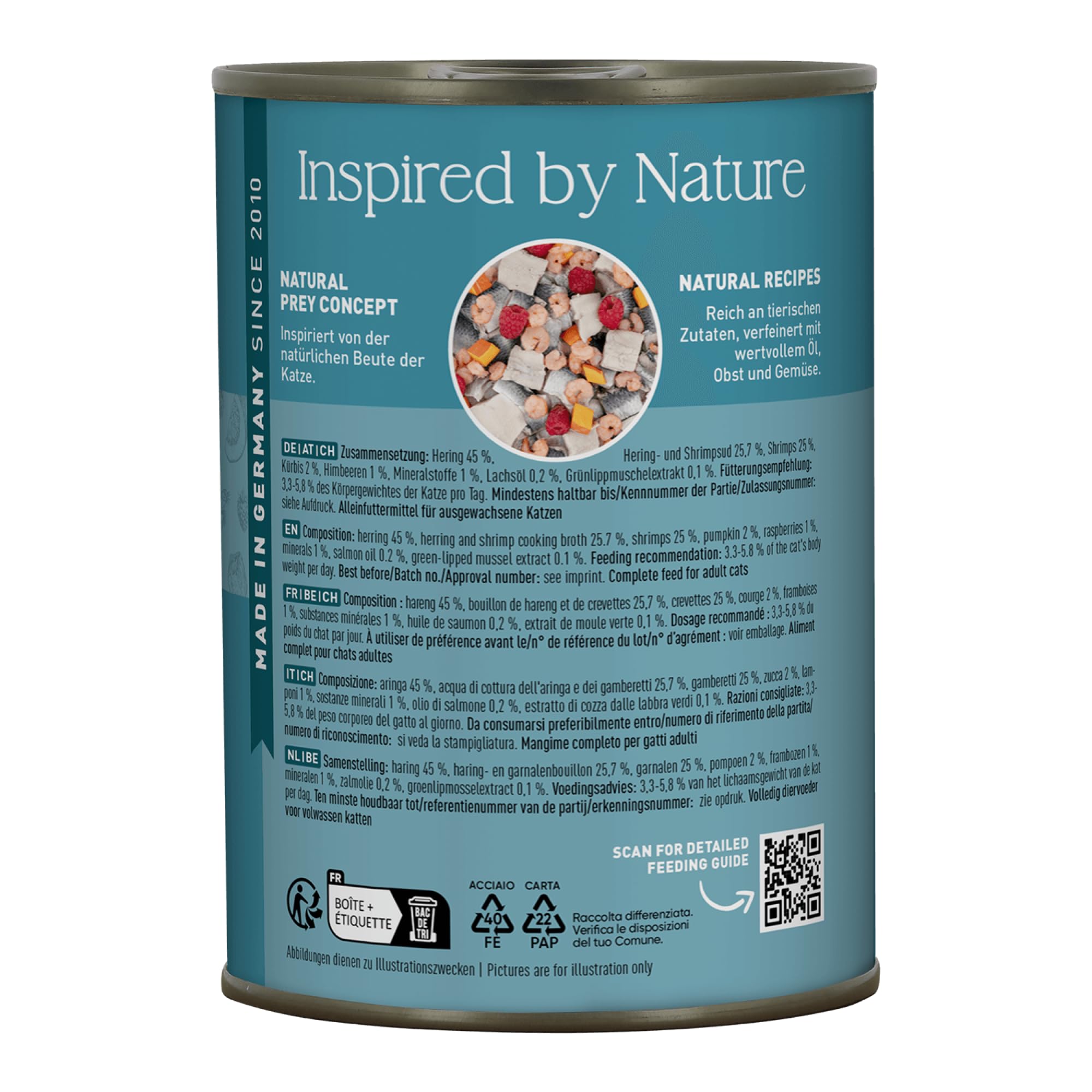 catz-finefood-classic-hering-shrimps-adult-nassfutter-f-r-katzen-6-x-400-g image 3