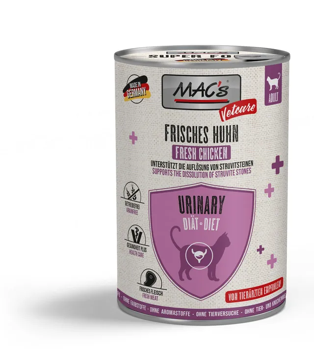mac-s-cat-vetcare-urinary-huhn-400g-di-t-nassfutter image 1