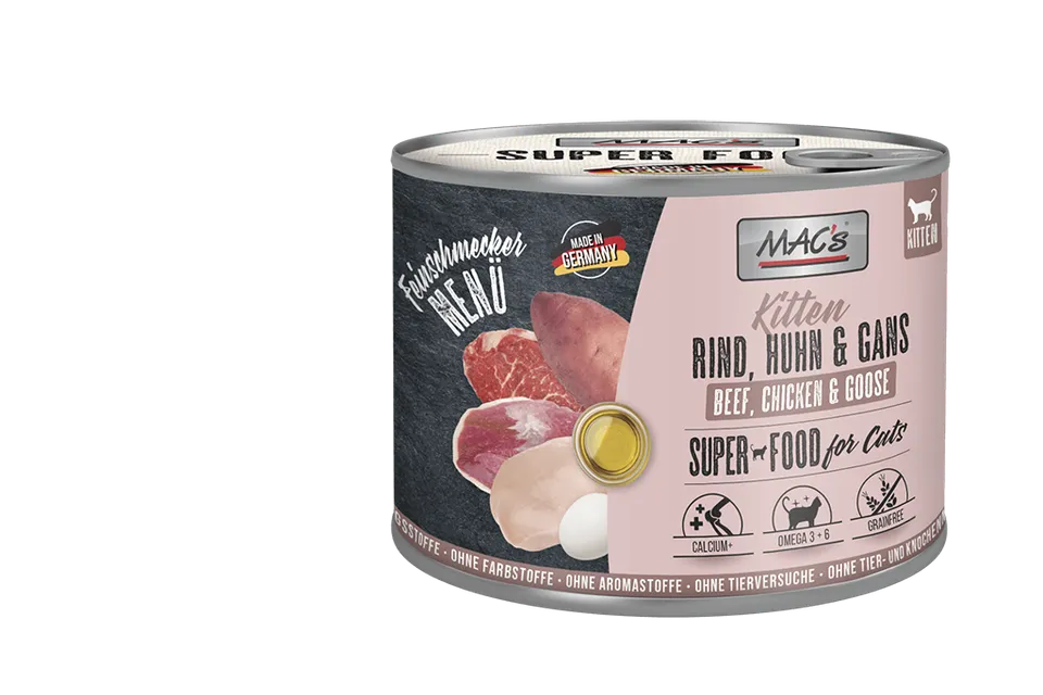 mac-s-cat-feinschmecker-kitten-rind-huhn-gans-200g image 1