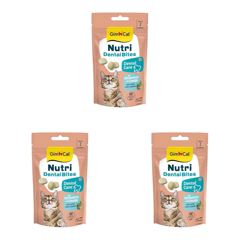 gimcat-nutri-dental-bites-katzensnack-mit-katzenminze-1-x-40g-beutel image 8