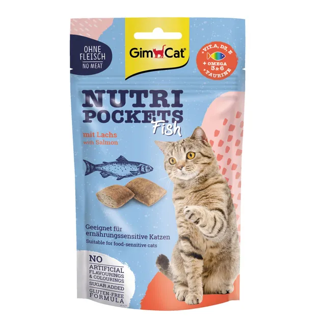 gimcat-nutri-pockets-fisch-mit-lachs-knuspersnack-60-g image 1