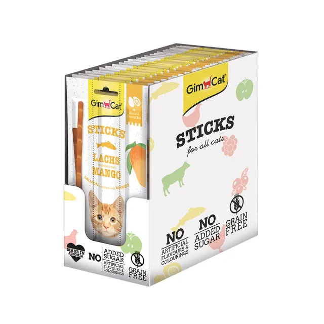 gimcat-superfood-duo-sticks-lachs-mango-katzensnack-24-packungen-72-sticks image 1